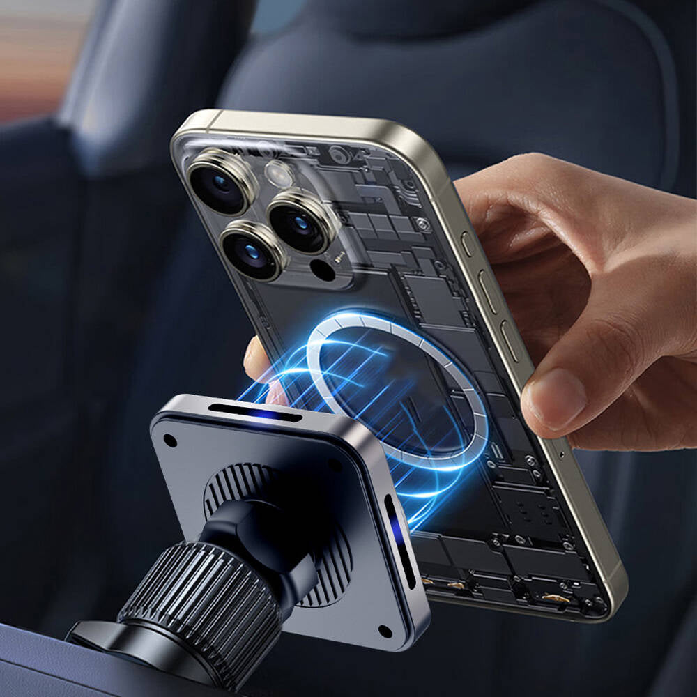 Wiwu CH-318 Magneto Serisi M-safe Şarj Özellikli Havalandırma Tasarım Araç Telefon Tutucu Wiwu CH-318 Magneto Serisi M-safe Şarj Özellikli Havalandırma Tasarım Araç Telefon Tutucu